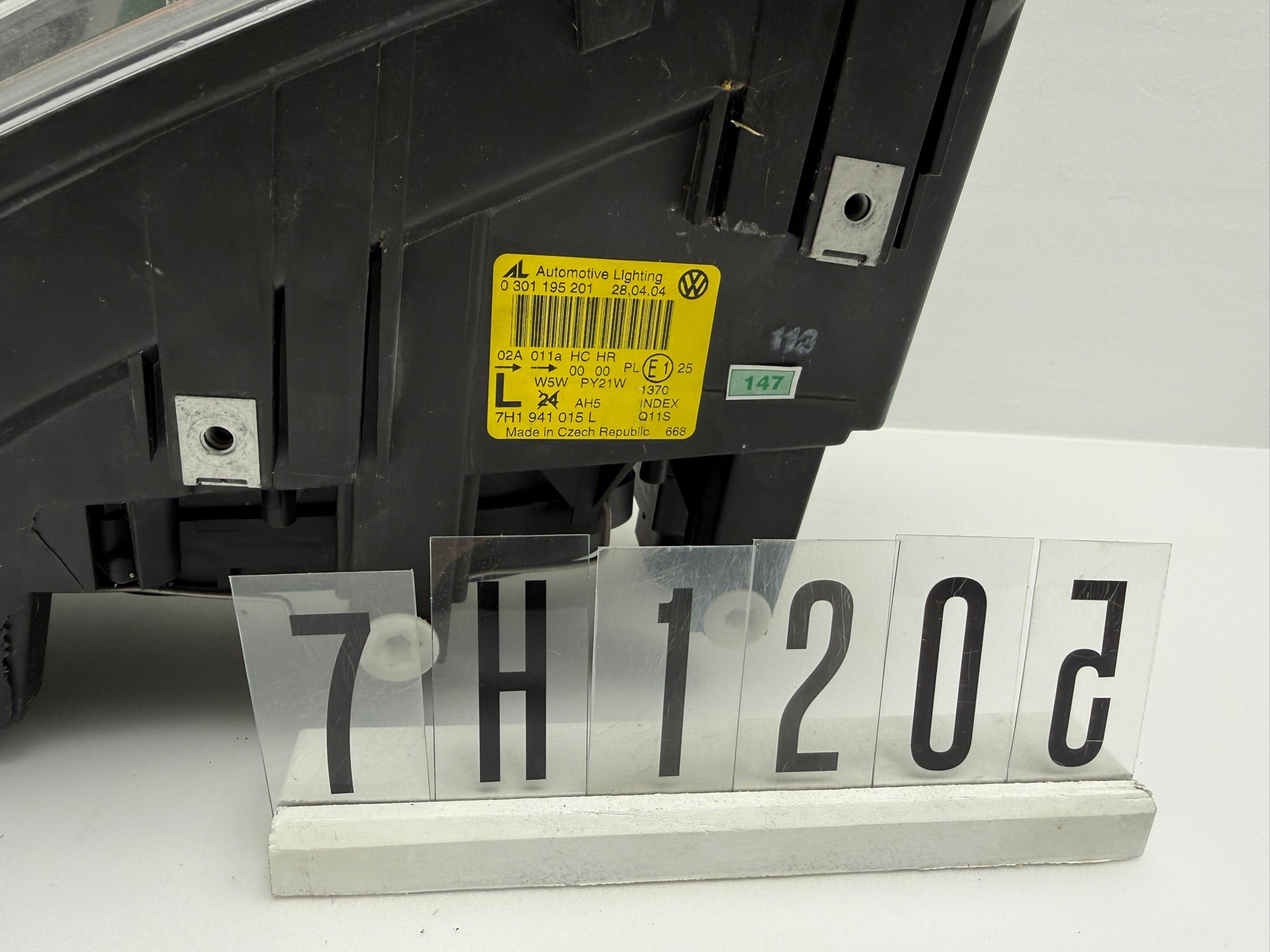 7H1 941 015 L; 7H1 2 05; 147 VW T5 Scheinwerfer Links