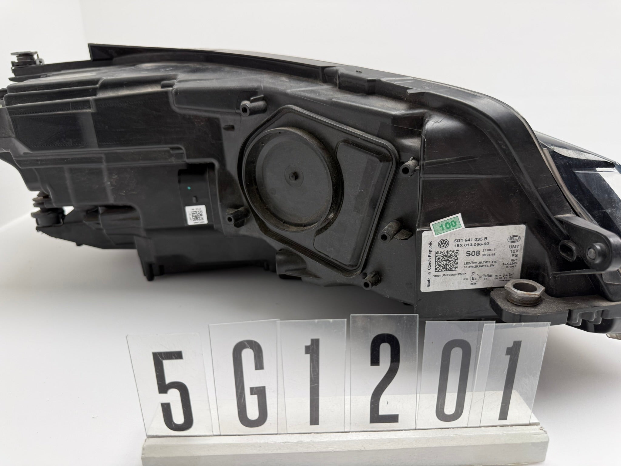 5G1 941 035 B ; 5G1 2 01; 100 VW Golf VII GTE Full Led Facelift Links Frontscheinwerfer
