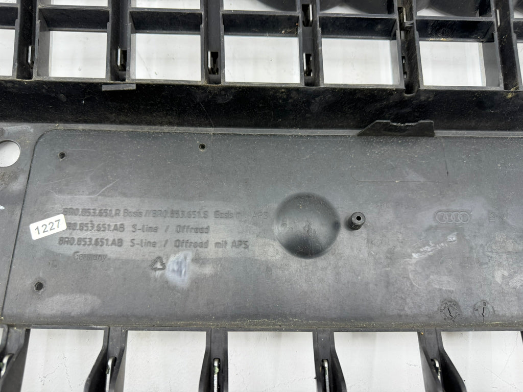 8R0853651R, 1227, Audi Q5 8R Kühlergrill 8R0853651R Original