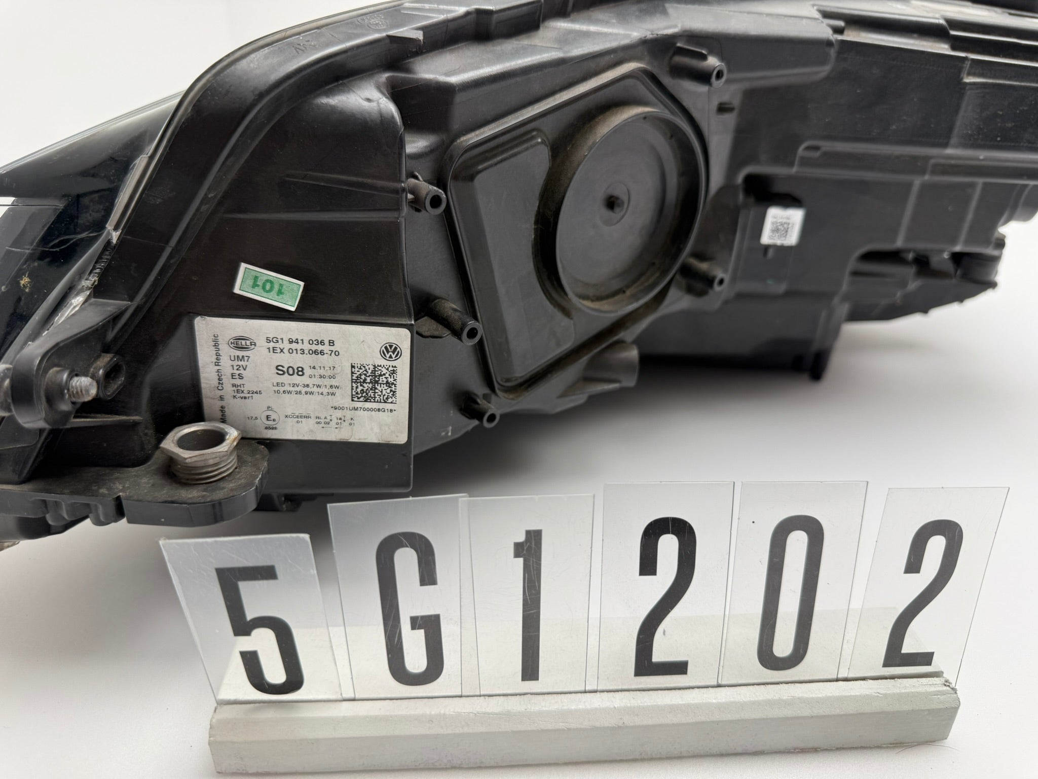 5G1 941 036 B ; 5G1 2 02; 101 VW Golf VII GTE Full Led Facelift Rechts Frontscheinwerfer