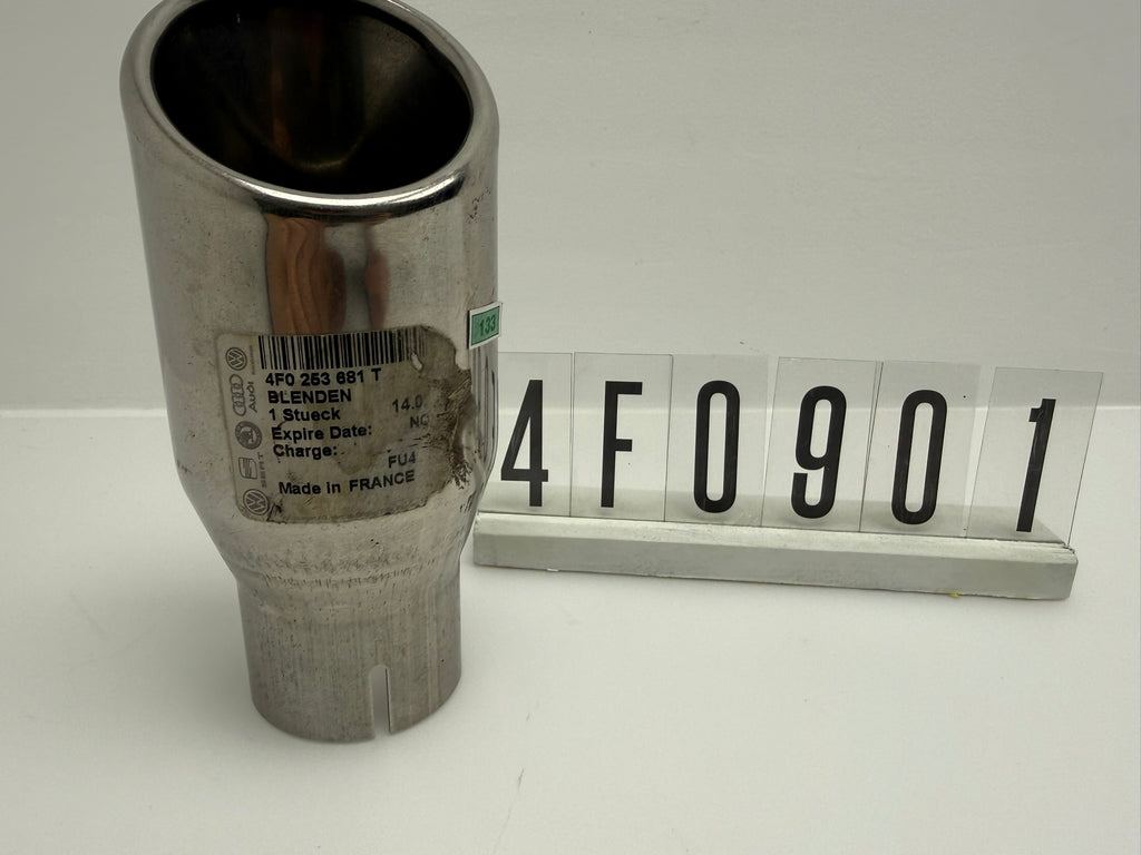 4F0253681T; 4F0 9 01; 133 AUDI A6 Avant S6 A6L 4F 4F2 4F5 4Z AuspuffBlende
