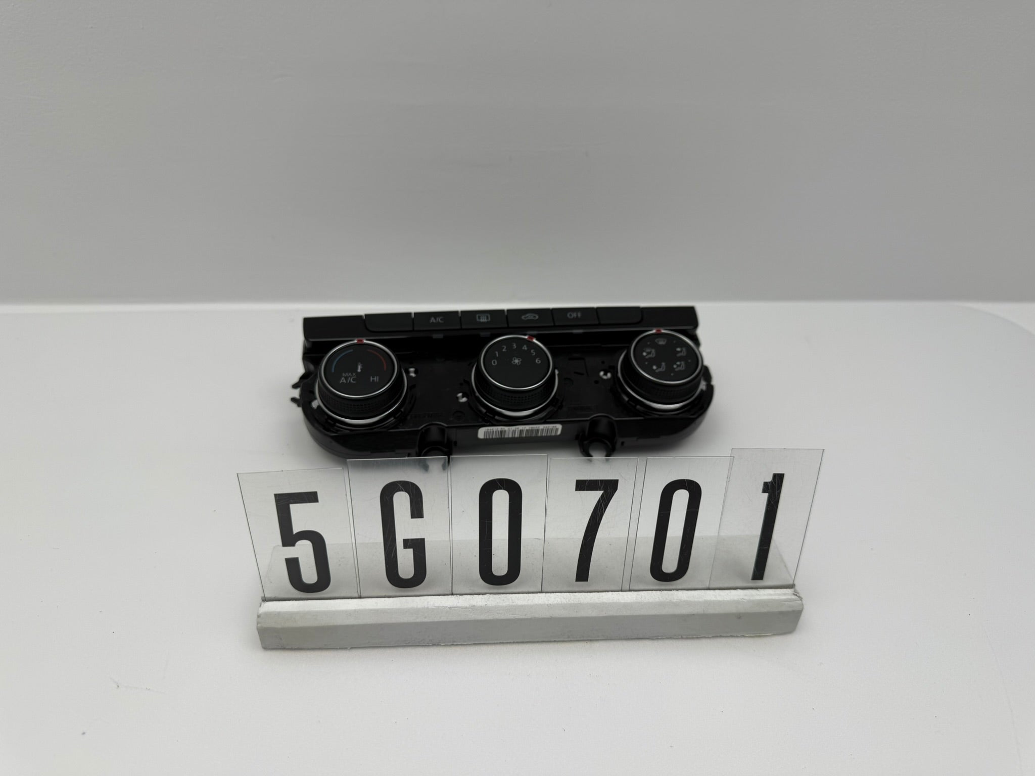 5G0907426AQ; 5G0 7 01; 178 VW PASSAT2019 ; Golf 7 Klimasteuerung