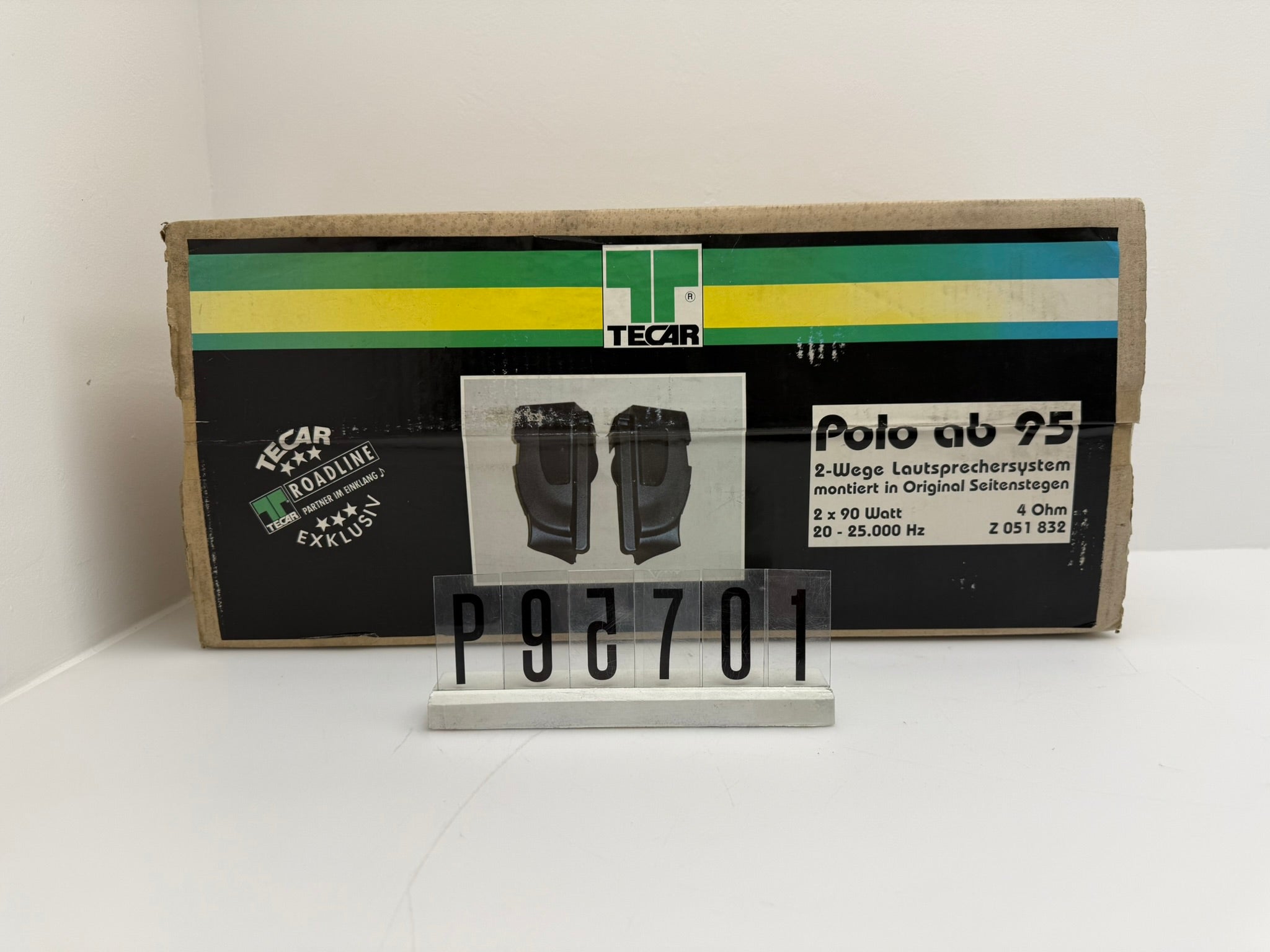 Z 051 832 / T336-415 / HL-415; P95 7 01; 276 TECAR Roadline VW Polo ab '95  2-Wege Lautsprechersystem