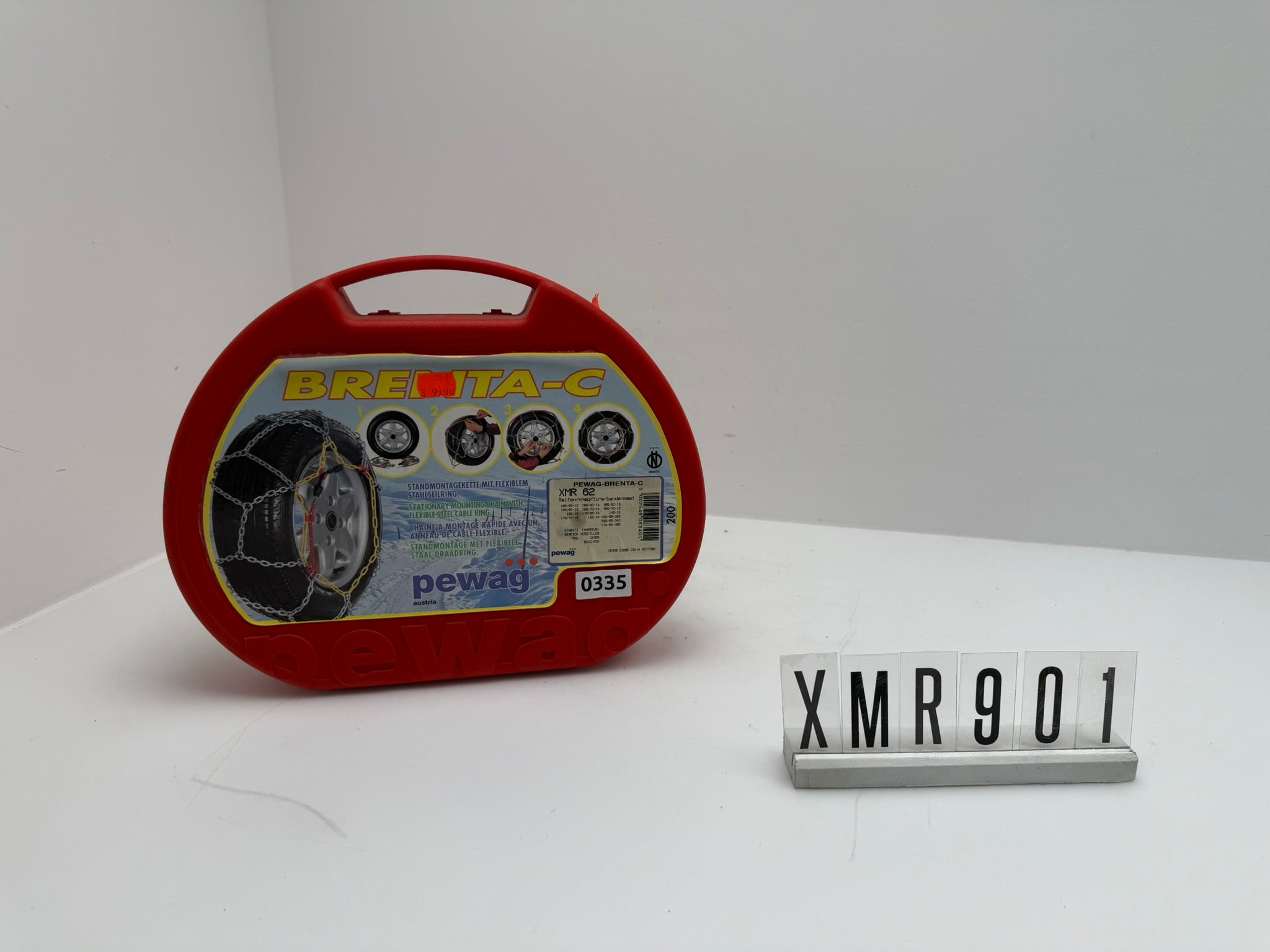 XMR 9 01; 335 Schneeketten PEWAG Brenta-C XMR 62 - Unbenutzt Neu OVP