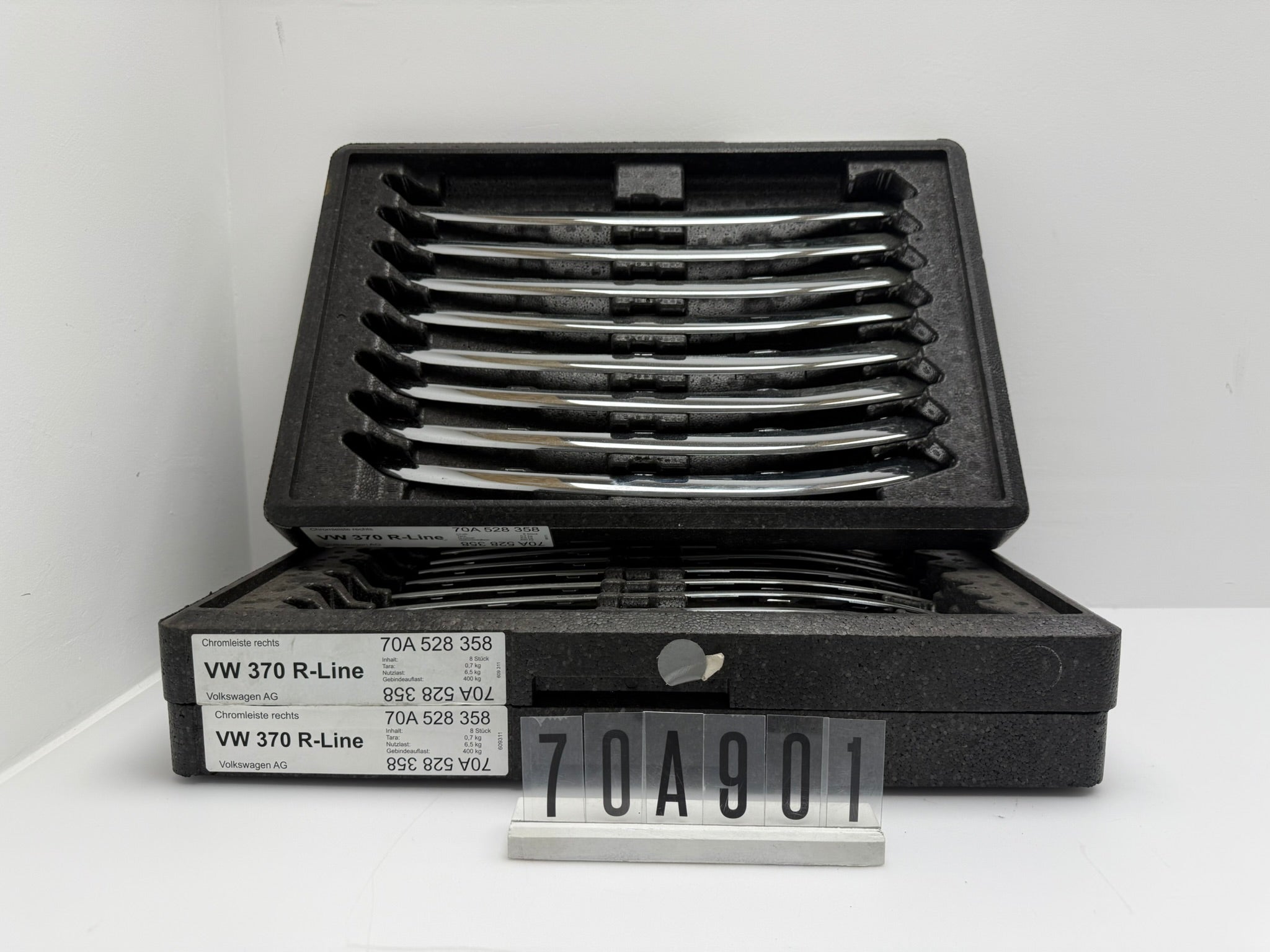 5G0 853 764 A / 70A 528 358; 70A 9 01; 336 VW GOLF MK7 Chromleiste