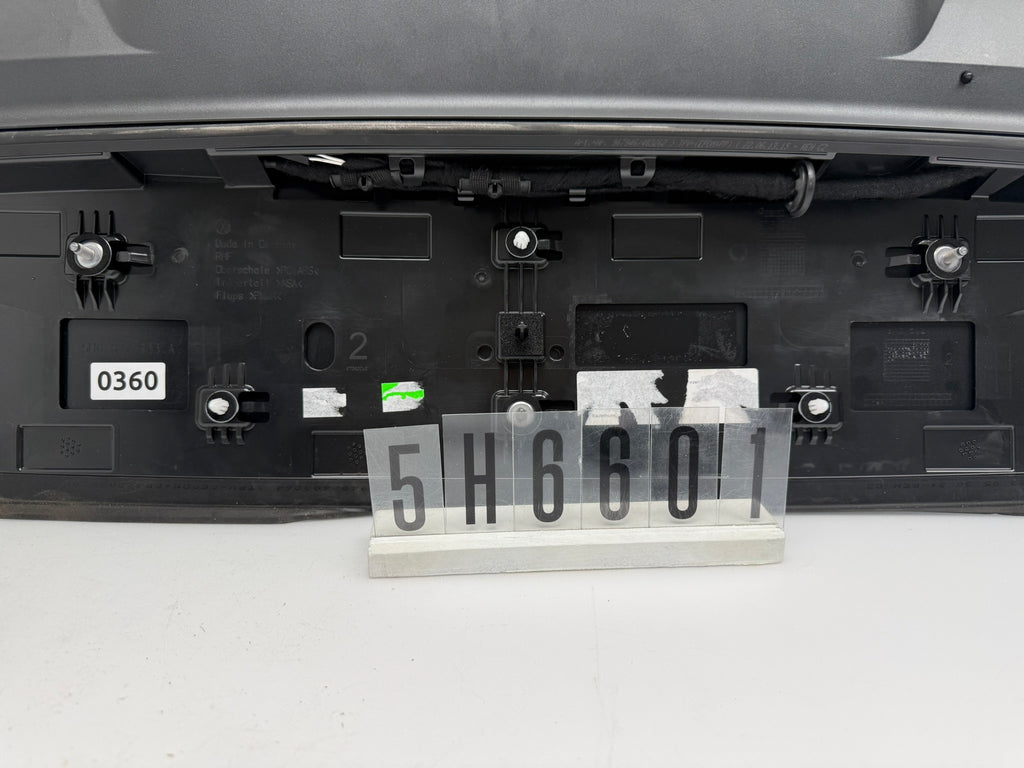 5H6.827.933.A; 5H6 6 01; 360 VW Golf 8 VIII 5H0 5H6 Heckspoiler Spoiler-Lippe