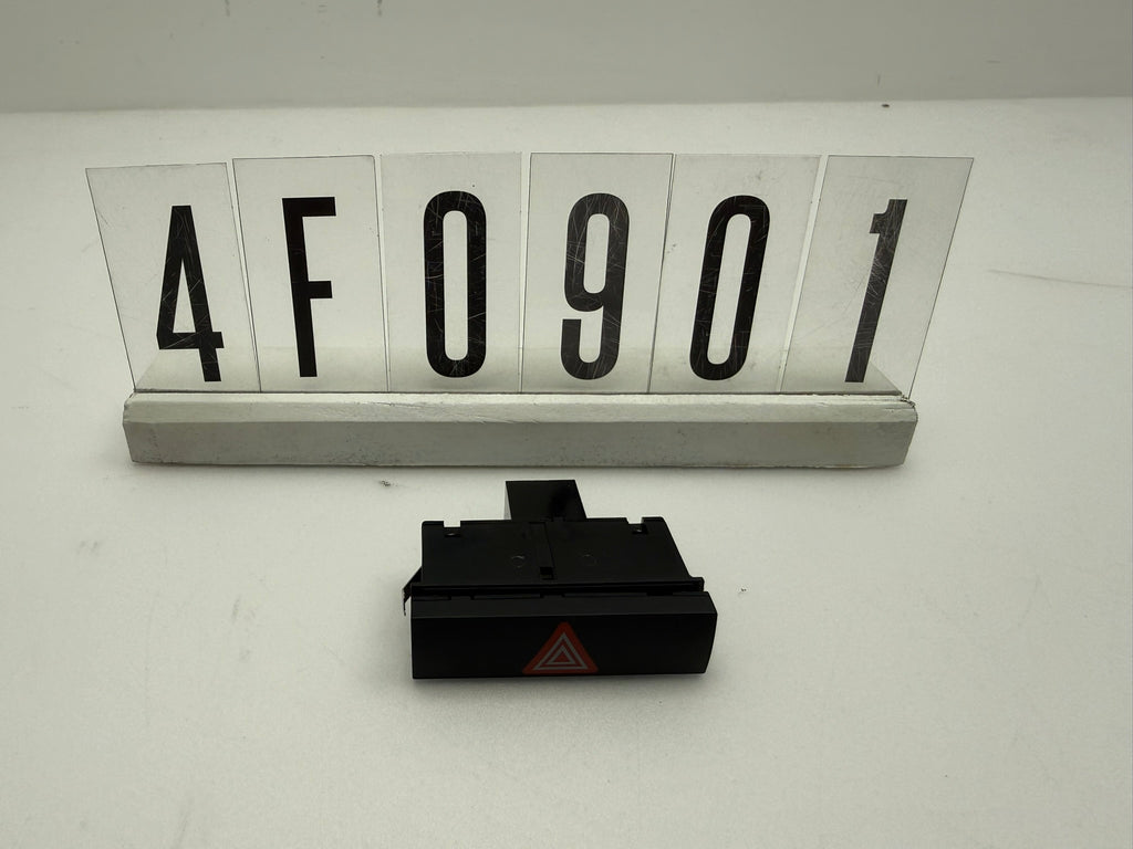 4F0941509, 421, Original Audi A6 Warnblinkschalter