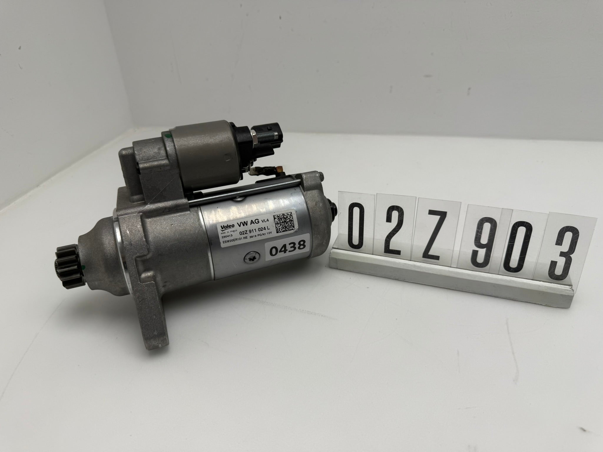 02Z911024L, 438, Anlasser VW AUDI SEAT SKODA