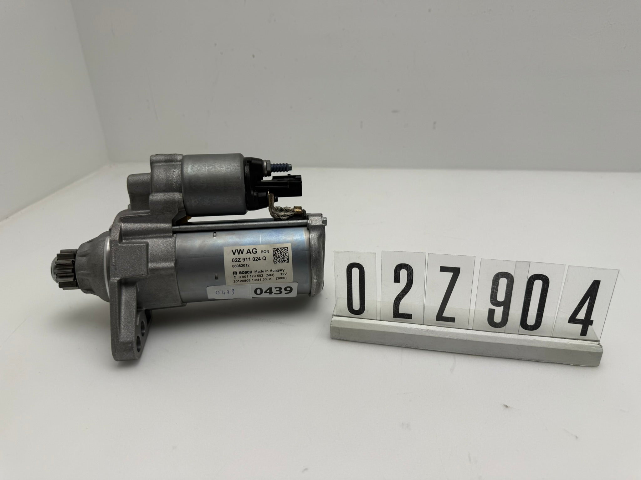 02Z911024Q, 439, Anlasser VW AUDI SEAT SKODA