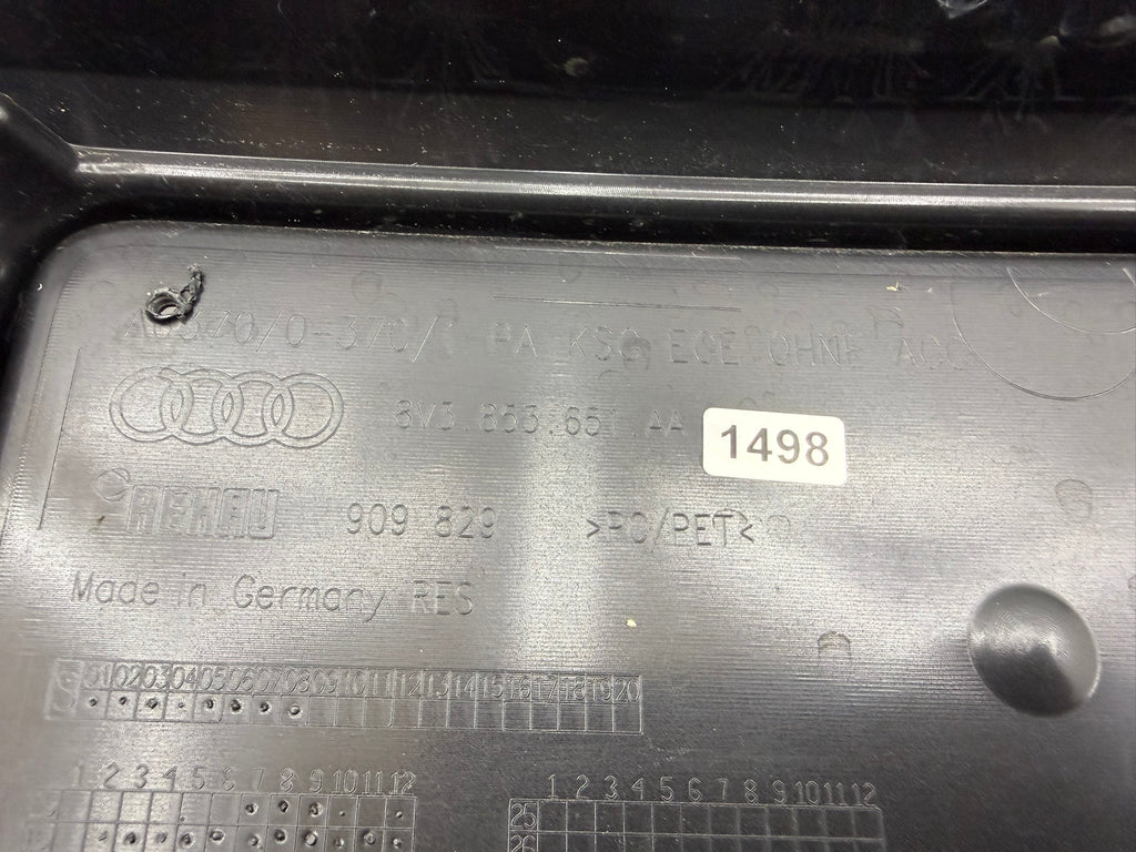 8V3853651AA, 1498, Audi A3 S3 8V Kühlergrill 8V3853651AA