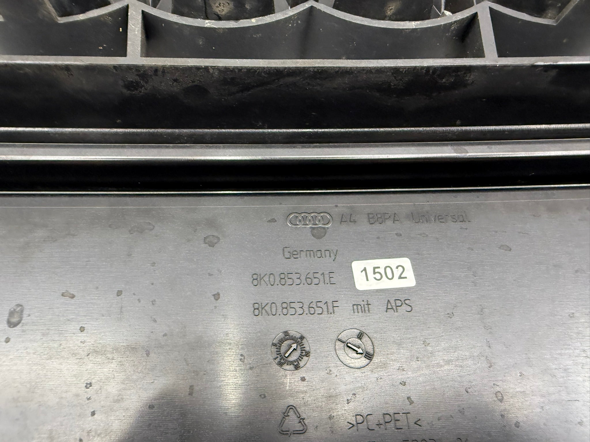 8K0853651E, 1502, Audi A4 8K Grill Kühlergrill