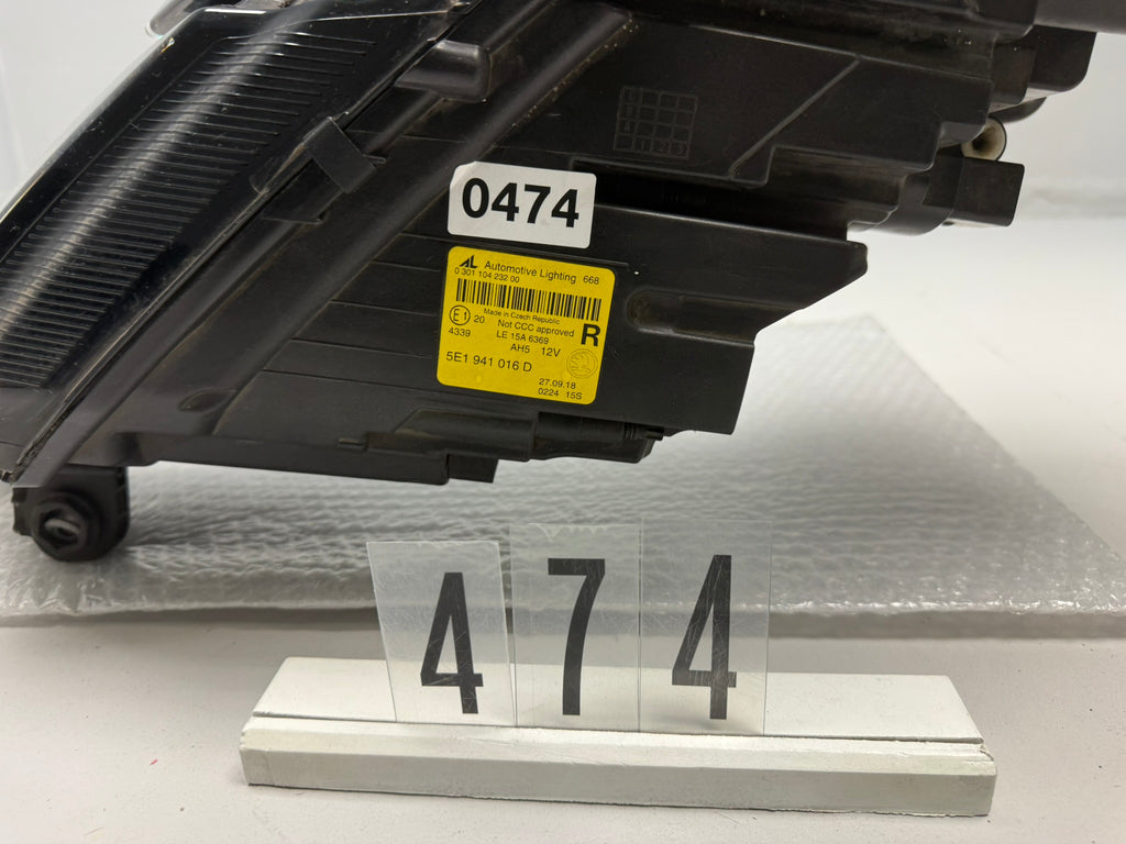 5E1941016D, 474, Frontscheinwerfer Skoda Octavia III 5E Rechts