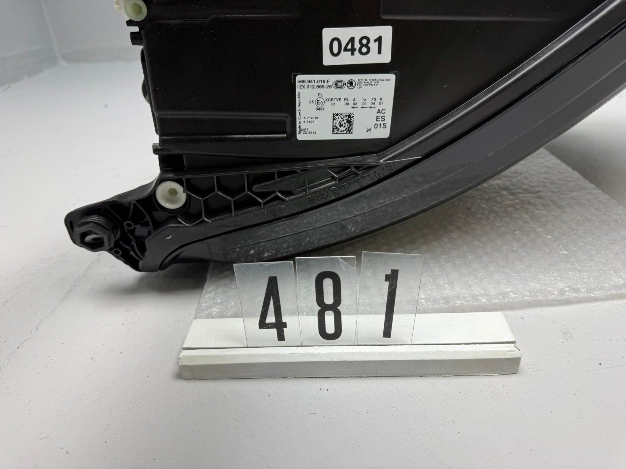 566941016F, 481, Hauptscheinwerfer LED SKODA KODIAQ rechts