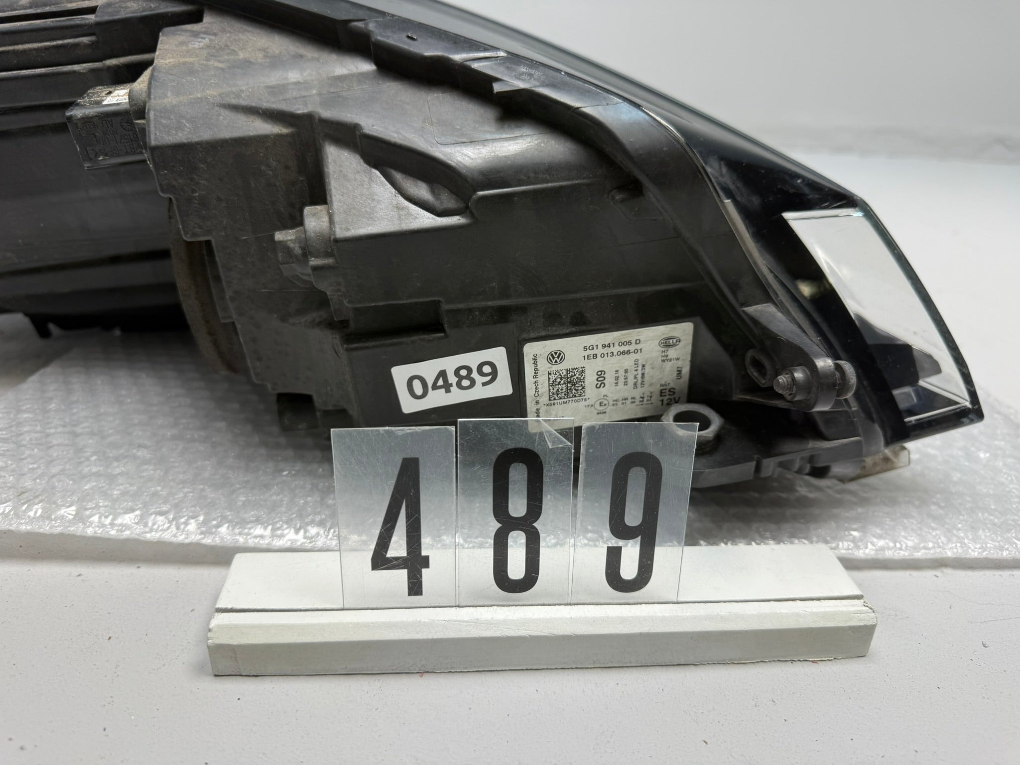 5G1941005D, 489, Original Scheinwerfer VOLKSWAGEN GOLF VII