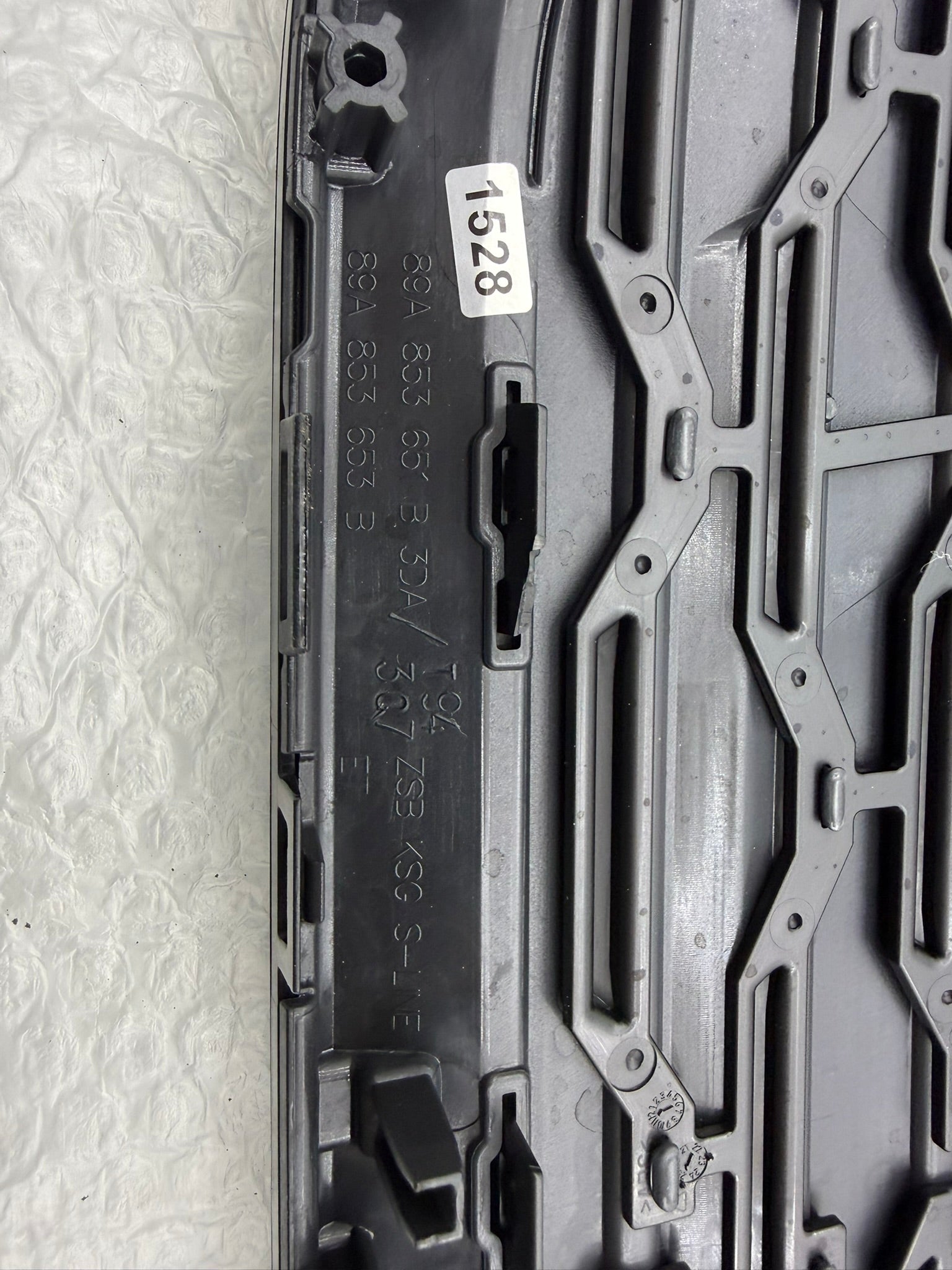 89A853651B 3DA, 1528, Audi Q4 E-Tron Kühlergrill Schwarz