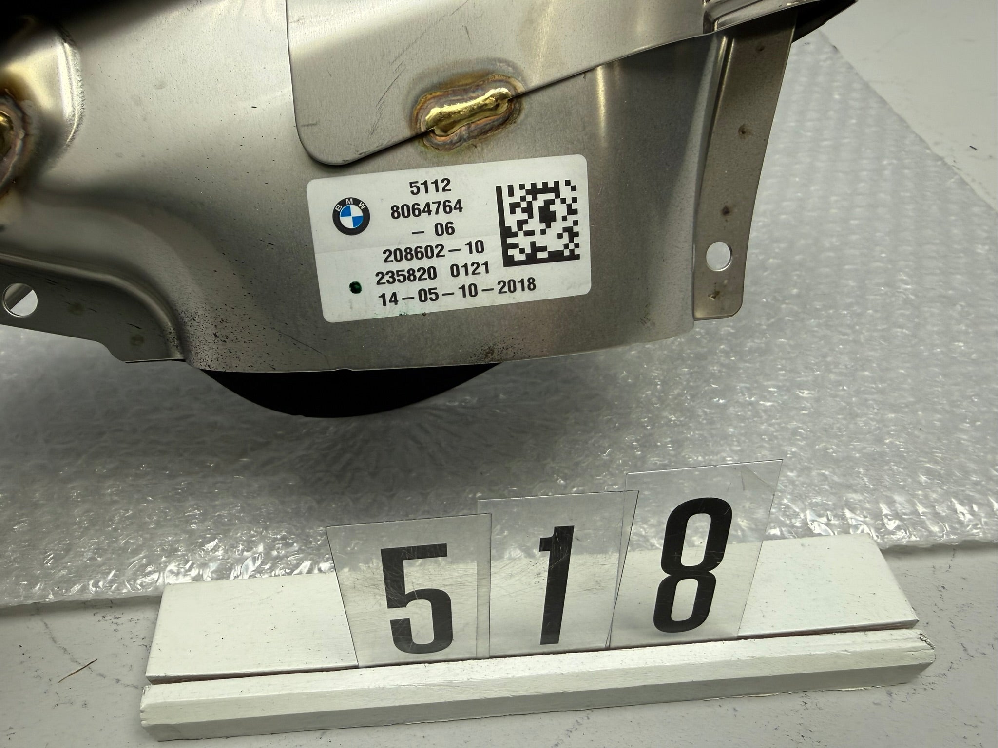 8064764, 518, BMW 7 G11 Auspuffendrohr Rechts