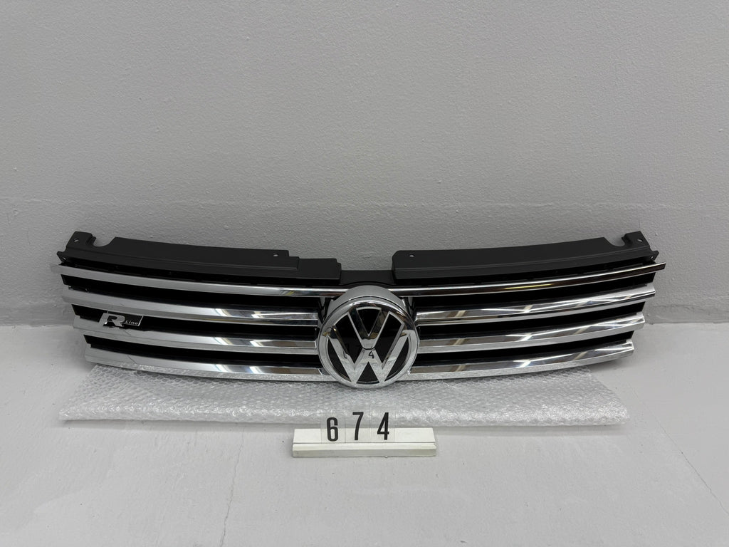 7P6 853 651 J, 674,VW TOUAREG II 7P6 R-LINE Kühlergrill