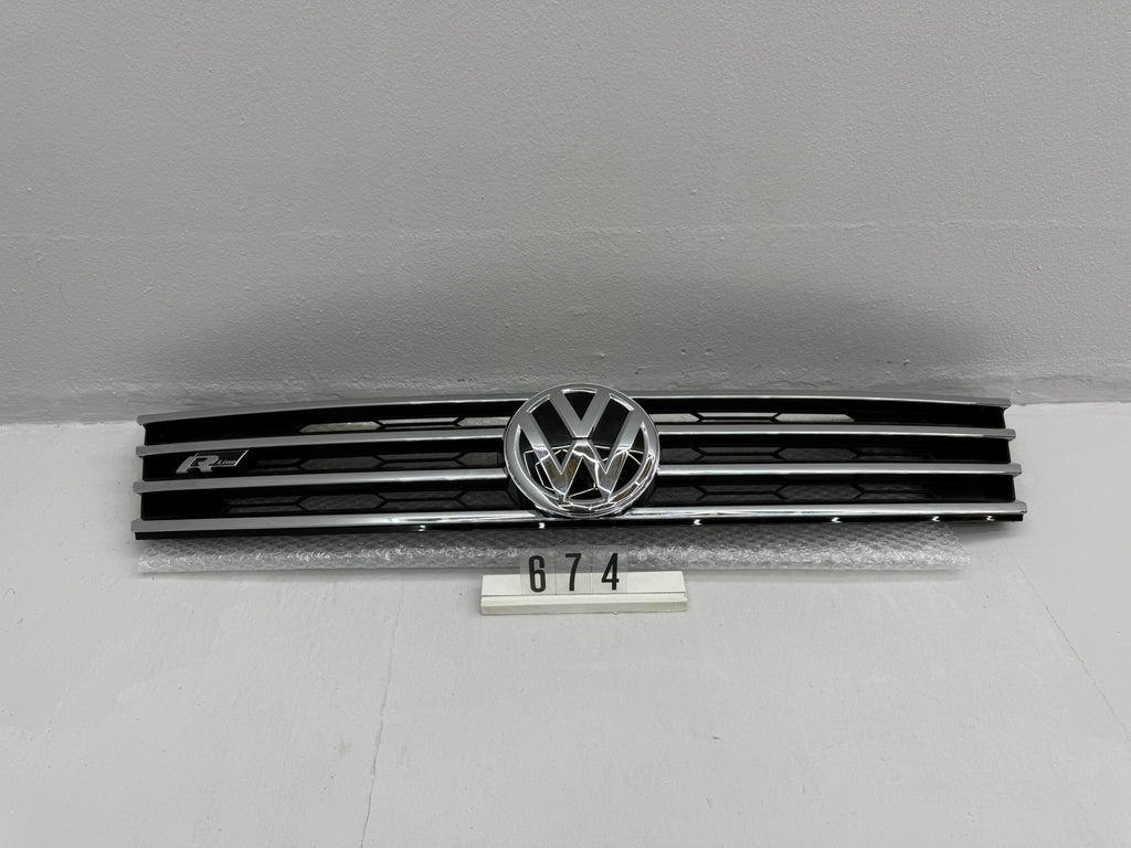 7P6 853 651 J, 674,VW TOUAREG II 7P6 R-LINE Kühlergrill