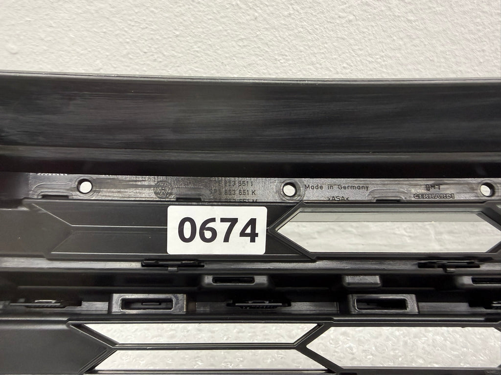 7P6 853 651 J, 674,VW TOUAREG II 7P6 R-LINE Kühlergrill