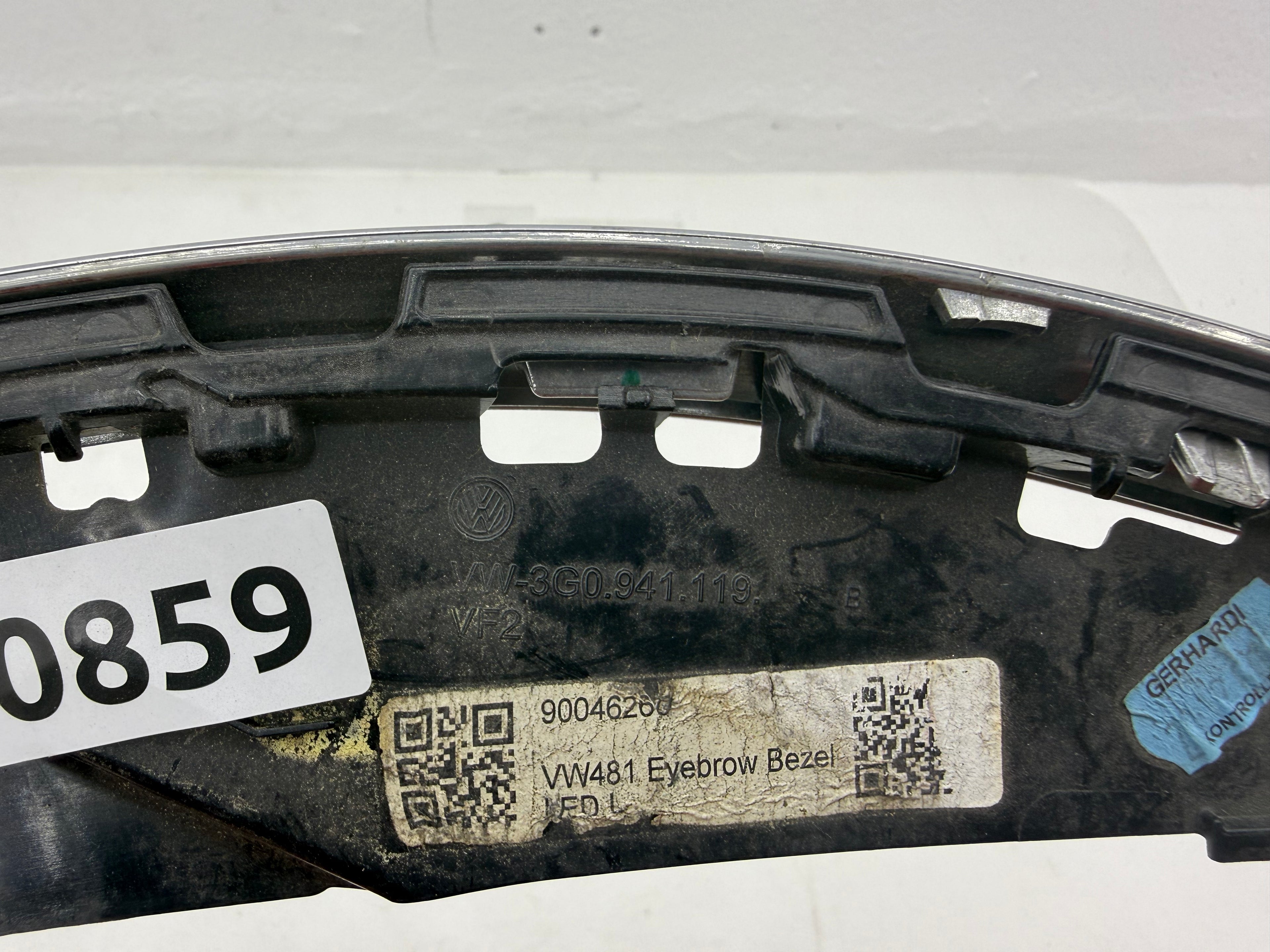 3G0941119B, 859, Volkswagen Passat Abdeckblende Links