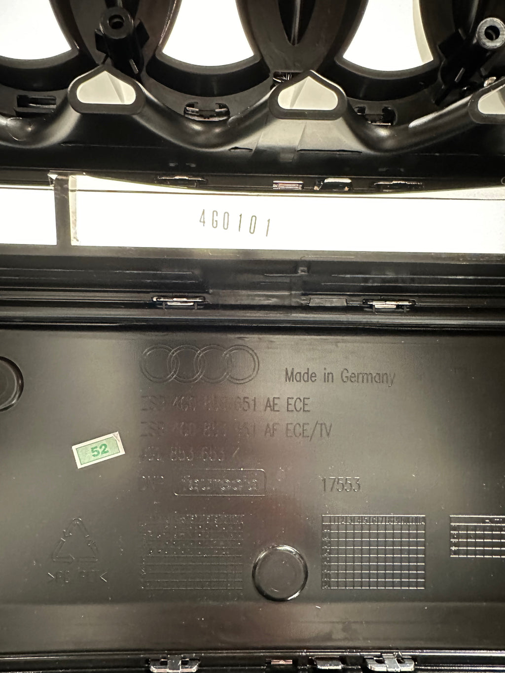4G0 853 653 K; 4G0 1 01/03; 52/63 Audi A6 C7 4G Kühlergrill