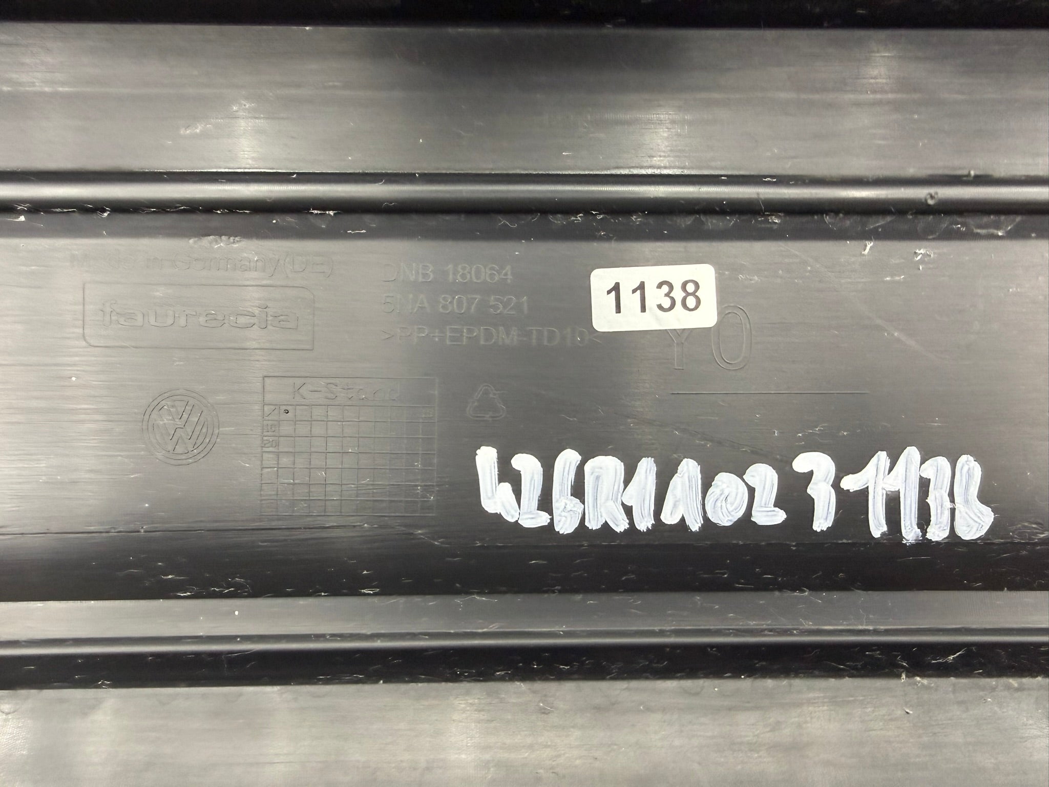 1138, 5NA807521, Original Stoßstange hinten VW Tiguan II 5NA807521