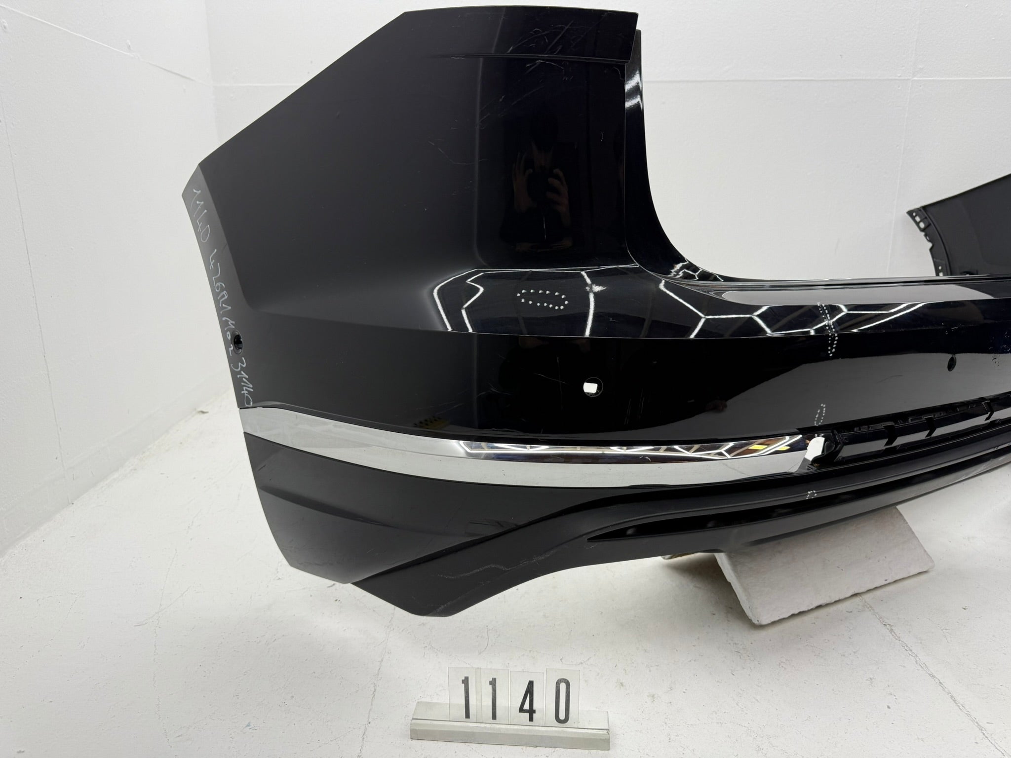 1140, 760807421A, Stoßstange Hinten VW Touareg III R-Line CR 2018 Original 760807421A