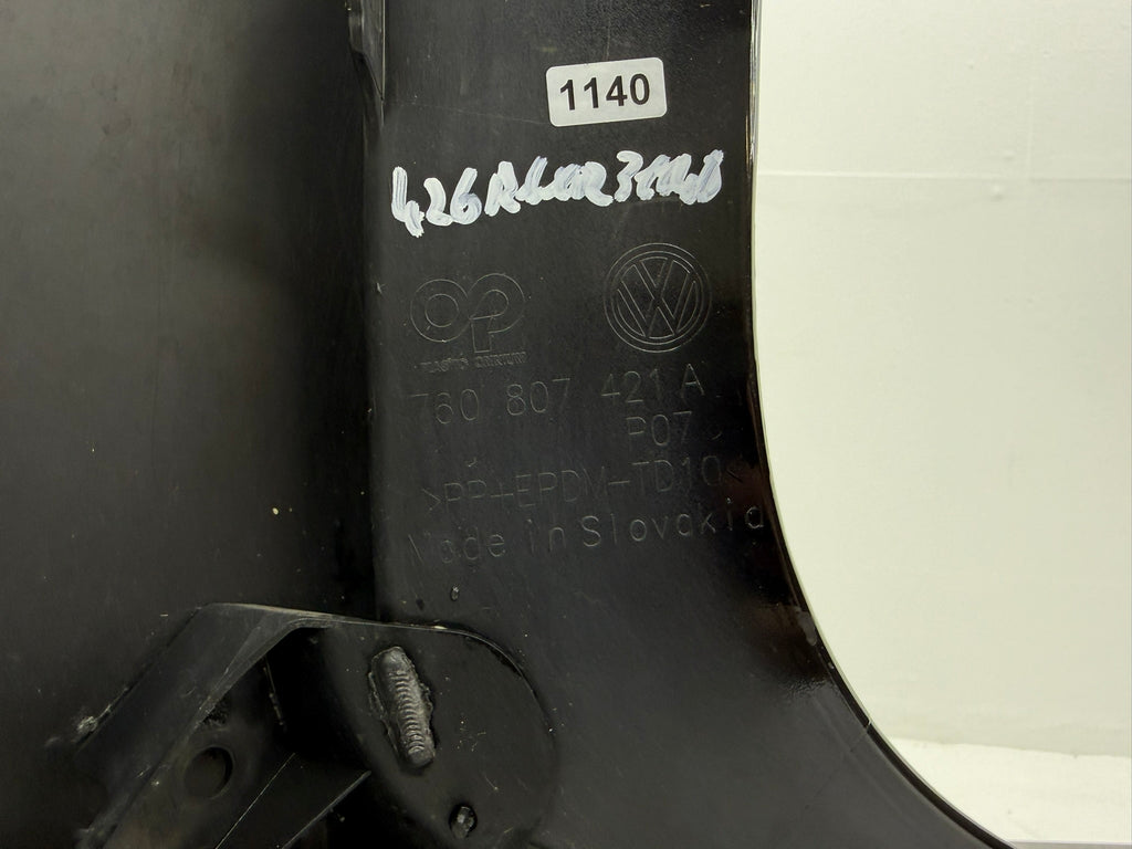1140, 760807421A, Stoßstange Hinten VW Touareg III R-Line CR 2018 Original 760807421A