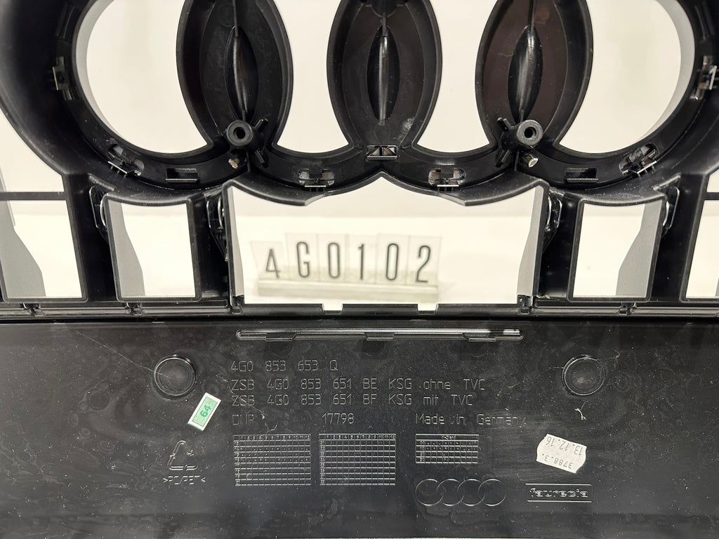 4G0 853 653 Q; 4G0 1 01-02 - Grau; 60/64 Audi A6 C7 Kühlergrill