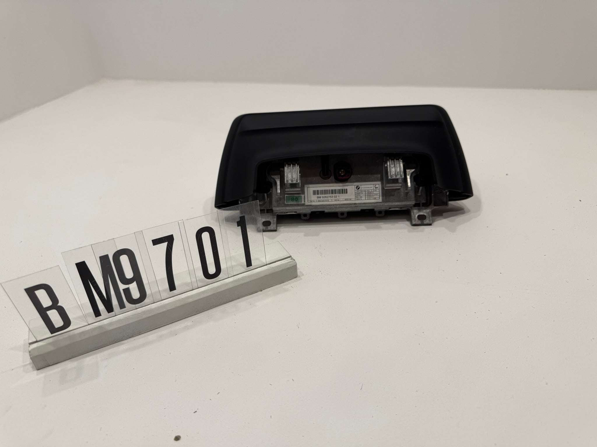 bm 9262753 02 1; bm9 7 01; 80 BMW F30 3er Bildschirm Display Monitor 6.5 Zoll