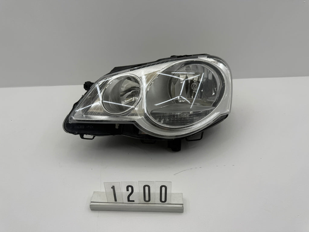 6Q1941007AK, 1200, Original VW Polo 9N3 Scheinwerfer links Halogen